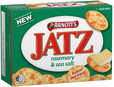 Arnott's Jatz Rosemary & Sea Salt